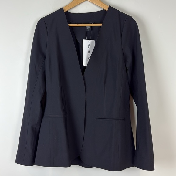 Athleta Avenue Black Women's Blazer New (NWT) Size 6 - Picture 4 of 12
